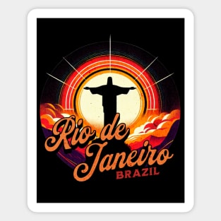 Christ the Redeemer Rio de Janeiro Brazil Design Sticker